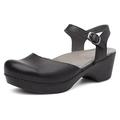 Dansko Women's Sam Sandals - Comfort, Support, Womens Dress Sandals, Black, 10.5-11