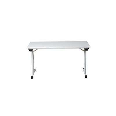 PROREGAL Klapptisch Lizard | T-Fuß-Gestell-Rund | HxBxT 75x140x70 cm | Grau Image