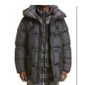 Burberry Jackets & Coats | Burberry Brand New Lindford Check Lining Puffer Down Jacket Coat Mens Sz Large | Color: Black/Gray | Size: L