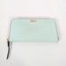 Kate Spade Bags | Kate Spade Safiano Leather Zipper Wallet | Color: Blue | Size: Os