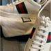 Gucci Shoes | Brand New Gucci Womans Sneakers | Color: White | Size: 6.5