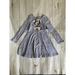 Disney Dresses | Disney Minnie Mouse Girls Dress Size 6x Gray Long Sleeves New | Color: Gray | Size: 6xg