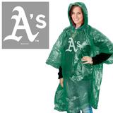 WinCraft Oakland Athletics Game Day Rain Poncho