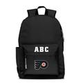 MOJO Black Philadelphia Flyers Personalized Campus Laptop Backpack