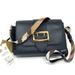 Burberry Bags | Burberry Small Soft Grain Buckle Crossbody Bag | Color: Black | Size: 10.5”L X 3.5”W X 7.5”H