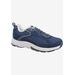 Men's Aaron Drew Shoe by Drew in Navy Combo (Size 12 1/2 6E)