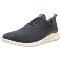 Hush Puppies Herren Advance Schnürschuh Sneaker, Navy, 40.5 EU