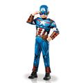 Rubie's I-640833ohs Luxury Captain America Series Anime Costume on Hanger-S, Blue, 3-4 Jahre