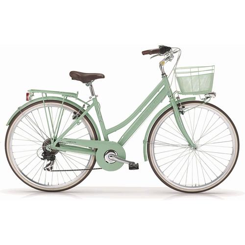 „Trekkingrad MBM „“New Boulevard““ Fahrräder Gr. 46 cm, 28 Zoll (71,12 cm), grün Trekkingräder“