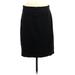 Chaps Casual Skirt: Black Solid Bottoms - Women's Size 12