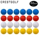 CRESTGOLF-Balle d'entraînement de golf en salle en plastique creux lot de 50 pièces 4 couleurs au