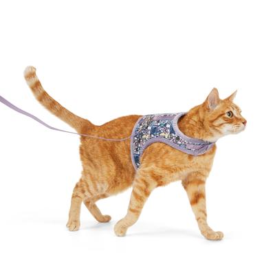 BOBS from Skechers Cat Harness and Lead Set, Small/Medium