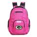 MOJO Pink Green Bay Packers Personalized Premium Laptop Backpack