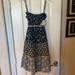 Free People Dresses | Free People Summer Dress M | Color: Blue/White | Size: M