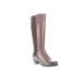 Women's Talise Wide Calf Boot by Propet in Brown (Size 8 M)