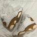 Nike Shoes | Air Jordan 13 Retro Wheat White - Youth 6 Y - Womens 7.5 - Pre Owned No Box | Color: White | Size: 7.5