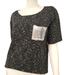 Nine West Sweaters | New With Tags Nine West Vintage American Jeans Sliver Pocket Sweater Size Small | Color: Black/Gray | Size: S