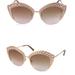 Gucci Accessories | Gucci Celebrity’s Pink And Gold Swarovski Cat Eye Sunglasses. Authentic. | Color: Pink | Size: Os
