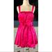 Anthropologie Dresses | Anthropologie Maeve Bow Front Satin Mini Dress 10 | Color: Pink | Size: 10