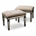 Rosdorf Park Aliye Upholstered Bench Upholstered, Solid Wood in Brown | 20.75 H x 25 W x 18.5 D in | Wayfair B483A8612CBE4043910FB6FC20A8E7F2