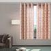 Bungalow Rose Linen Damask Room Darkening Grommet Curtain Panels Linen in Red/White | 96 H x 50 W in | Wayfair 3ED6021C76AB43E58D4256EBD9E26CF5