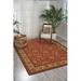 Brown/White 70 x 70 x 0.5 in Area Rug - Canora Grey Gehlbach Oriental Machine Woven Area Rug in Brown/Beige | 70 H x 70 W x 0.5 D in | Wayfair