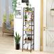 17 Stories 64.2" H x 13.4" W Ladder Bookcase, Steel in Brown | 64.2 H x 13.4 W x 13 D in | Wayfair BC5E65139EDB4950ACE5B166D12B7FDC