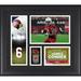James Conner Arizona Cardinals Framed 15" x 17" Player Collage with a Piece of Game-Used Ball