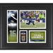 Tyler Lockett Seattle Seahawks Framed 15" x 17" Player Collage with a Piece of Game-Used Ball