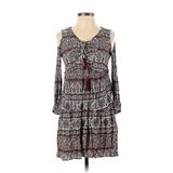 American Eagle Outfitters Casual Dress: Brown Print Dresses - Women's Size 2X-Small