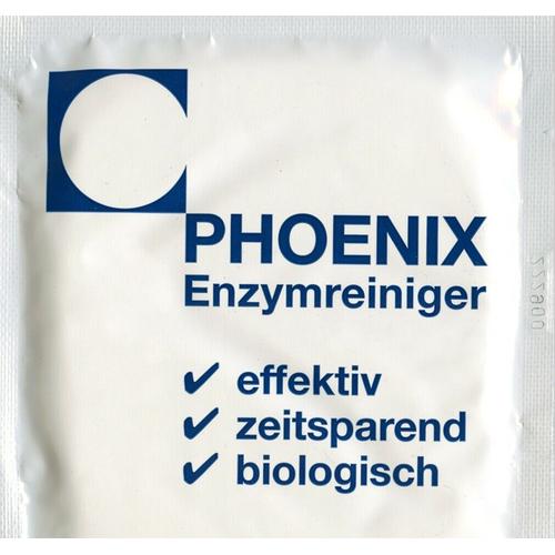 Phoenix Enzymreiniger Maschinenreiniger, Spülmaschinenreiniger, 250 gr Folienbeutel = 12,5 – 19,0 Liter