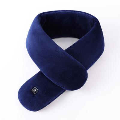 Warm Winter Scarf, usb Charging, Fever, Mink Fur Scarf, Couple Style, blue, 86*10CM