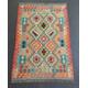 Classic Kilim Rug, Handmade Artisan Afghan Turkish Wool Aztec Sheep Wool Kilim Rug 150x101 CM