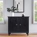 Wellington Black 2 Door Cabinet