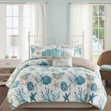 Madison Park Pacific Grove 7 Piece Cotton Sateen Comforter Set