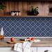 Mi Alma 8" x 8" Vinyl Peel & Stick Mosaic Tile Vinyl/PVC in Blue | 8 H x 8 W x 1 D in | Wayfair B56-8x8