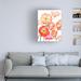 Red Barrel Studio® Grace Popp "Bright Poppies I" Canvas Art Canvas, Cotton in Pink/Red/White | 24 H x 18 W x 2 D in | Wayfair