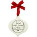 The Holiday Aisle® Doodle Grandma Hanging Figurine Ornament Ceramic/Porcelain in Black/Gray | 3.75 H x 4 W x 0.25 D in | Wayfair