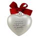 The Holiday Aisle® Heart Faith Hanging Figurine Ornament Glass in Red/White | 3.5 H x 3.5 W x 0.5 D in | Wayfair 329260EEE6E943698751BB9900A6B9C0