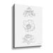 Red Barrel Studio® Hand Drawn Flowers Gallery Canvas in Black/Gray/White | 10 H x 8 W x 2 D in | Wayfair E65BD2B5AC834966AA9B1ADA202383A0