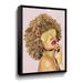 Everly Quinn Fashion Icon 1 - Painting on Canvas in Brown/Red/Yellow | 18 H x 14 W x 2 D in | Wayfair CF0AD5D73623488CBE065DEEA02C987E
