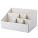 Rebrilliant Josielynn Cosmetic Makeup Organizer Plastic in White | 4.72 H x 8.66 W x 6.29 D in | Wayfair 1C500AC7EE854650A92C36A7979AFE01