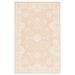 White/Yellow 108 x 72 x 0.2 in Indoor Area Rug - Charlton Home® Jardin 601 Area Rug In Yellow/Ivory Wool | 108 H x 72 W x 0.2 D in | Wayfair