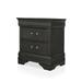 Charlton Home® Rectangular Indoor Freestanding Wood Nightstand Wood in Gray | 23.75 H x 21.63 W in | Wayfair FBCE2F7F678346C3855C20C932F089C5