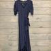 American Eagle Outfitters Dresses | American Eagle Maxi Length Wrap Dress | Color: Blue | Size: S