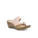 Women's Laurel Thong Sandal by Eastland in Peach (Size 11 M)