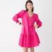 J. Crew Dresses | J Crew V-Neck Mini Dress With Eyelet Trim | Color: Pink | Size: S