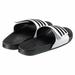 Adidas Shoes | Adidas Slides Slipper Sandals Black & White 12 Men / 13 Women | Color: Black/White | Size: 12