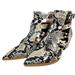 Nine West Shoes | Nib - Nine West Snakeskin Shoe | Color: Black/Tan | Size: 9.5