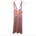 Columbia Dresses | Columbia Sports Dress Sleeveless Fine Orange And Pink Stripe Medium | Color: Orange/Pink | Size: M